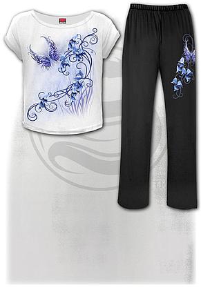 BLUEBELL FAIRY - 4pc Gothic Pyjama Set